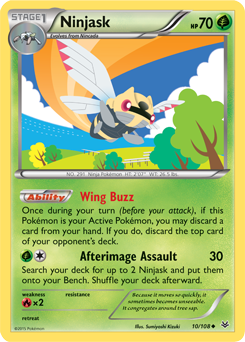 Roaring Skies 010/108 Ninjask