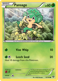 XY Base Set 010/146 Pansage