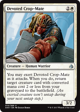 Amonkhet 010/269 Devoted Crop-Mate