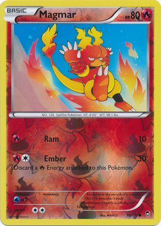 Furious Fists 010/111 Magmar (Reverse Holo)