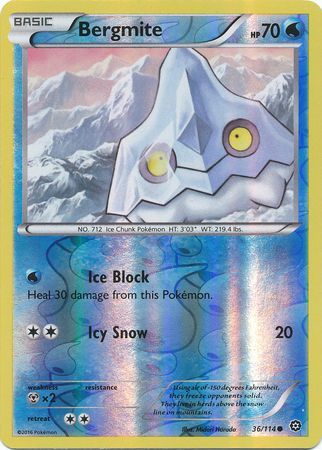 Steam Siege 036/114 Bergmite (Reverse Holo)