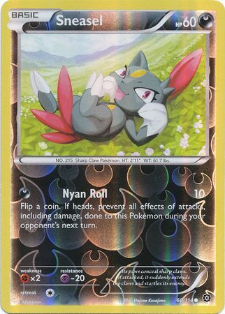 Steam Siege 060/114 Sneasel (Reverse Holo)