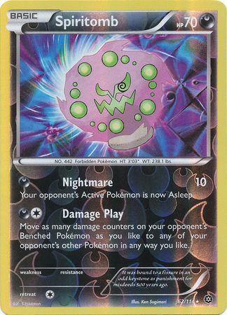 Steam Siege 062/114 Spiritomb (Reverse Holo)