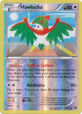 Steam Siege 097/114 Hawlucha (Reverse Holo)