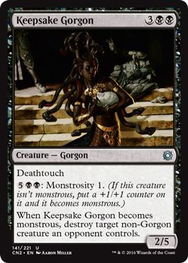 Conspiracy: Take the Crown 141/221 Keepsake Gorgon