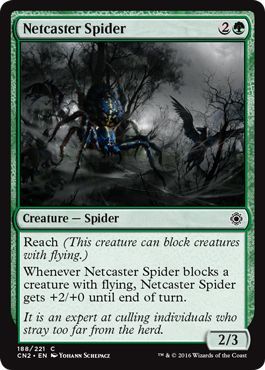 Conspiracy: Take the Crown 188/221 Netcaster Spider