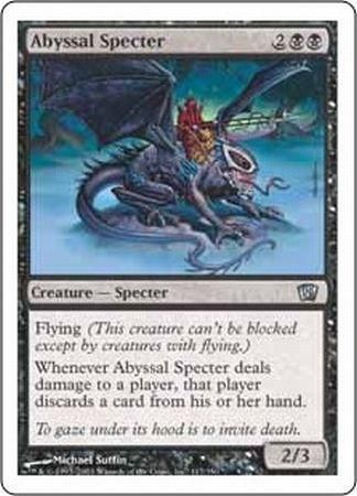 Eighth Edition 117/350 Abyssal Specter