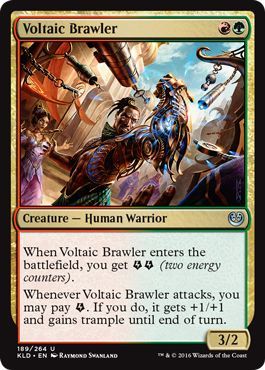 Kaladesh 189/264 Voltaic Brawler