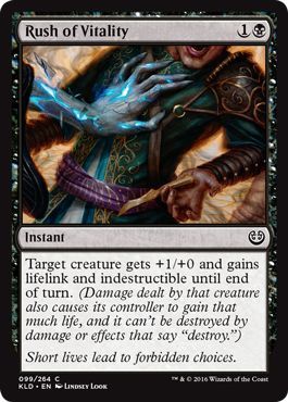 Kaladesh 099/264 Rush of Vitality