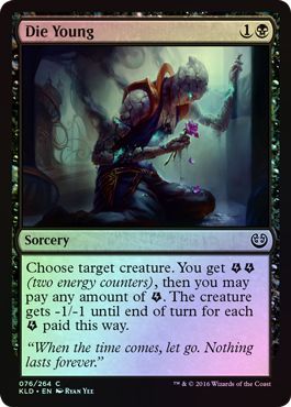 Kaladesh 076/264 Die Young (Foil)