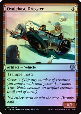 Kaladesh 225/264 Ovalchase Dragster (Foil)