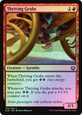 Kaladesh 138/264 Thriving Grubs (Foil)