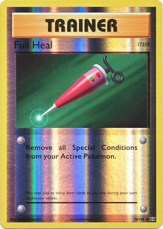 Evolutions 078/108 Full Heal (Reverse Holo)