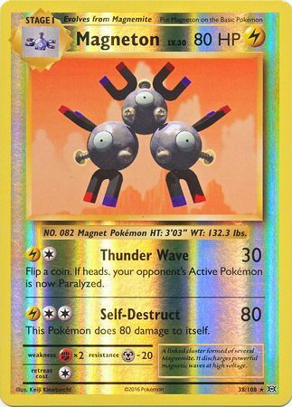 Evolutions 038/108 Magneton (Reverse Holo)