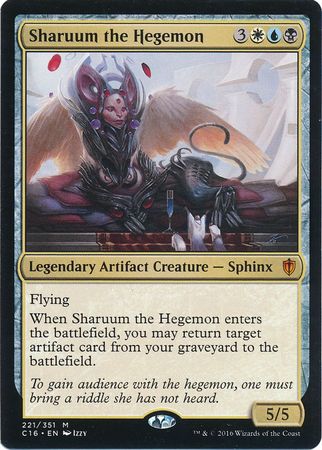 Commander 2016 221/351 Sharuum the Hegemon