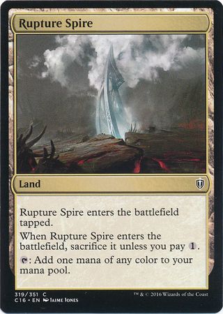 Commander 2016 319/351 Rupture Spire