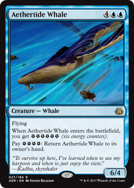 Aether Revolt 027/184 Aethertide Whale