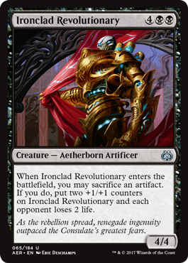 Aether Revolt 065/184 Ironclad Revolutionary