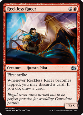 Aether Revolt 095/184 Reckless Racer