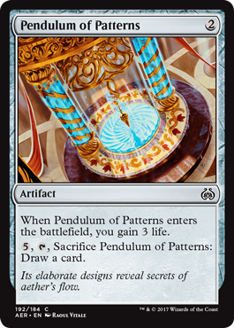 Aether Revolt 192/184 Pendulum of Patterns