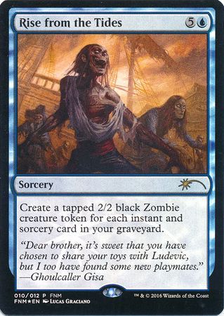 Magic: The Gathering Promo FNM 010/012 Rise from the Tides (Foil)