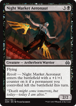 Aether Revolt 067/184 Night Market Aeronaut