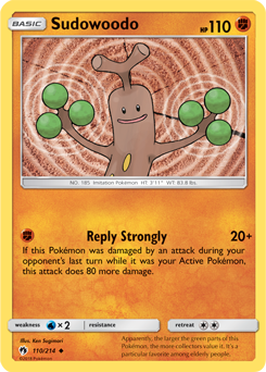 Lost Thunder 110/214 Sudowoodo