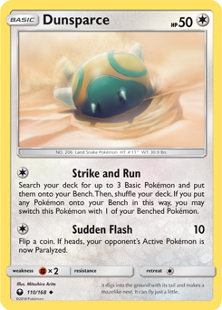 Celestial Storm 110/169 Dunsparce