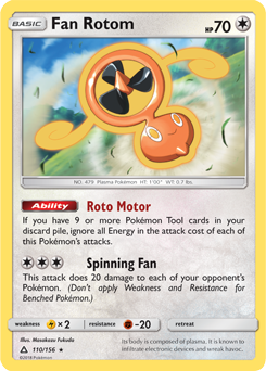 Ultra Prism 110/156 Fan Rotom