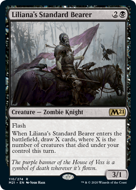 Core Set 2021 110/274 Liliana's Standard Bearer