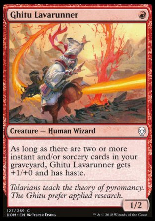 Dominaria 127/269 Ghitu Lavarunner