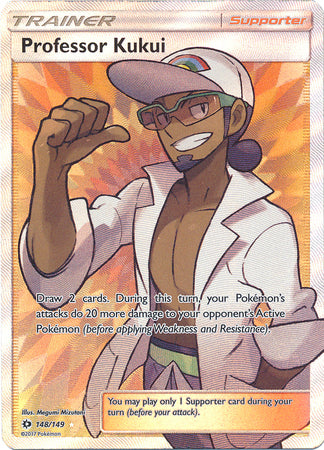 Sun & Moon 148/149 Professor Kukui (Full Art)