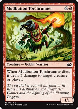 Modern Masters 2017 104/249 Mudbutton Torchrunner