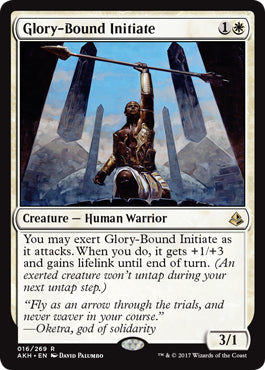 Amonkhet 016/269 Glory-Bound Initiate