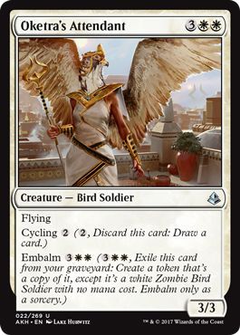 Amonkhet 022/269 Oketra's Attendant