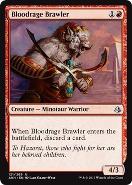 Amonkhet 121/269 Bloodrage Brawler