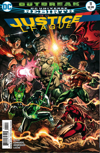 Justice League #11 DC Comics (2016)