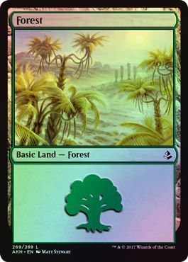 Amonkhet 269/269 Forest (Foil)