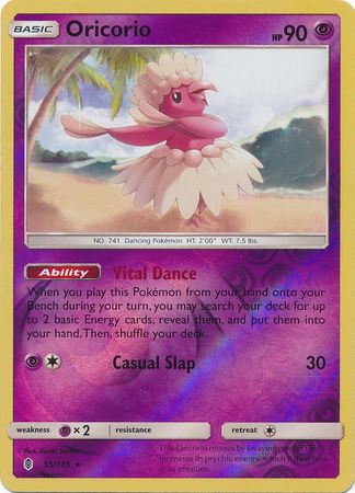 Guardians Rising 055/145 Oricorio (Reverse Holo)