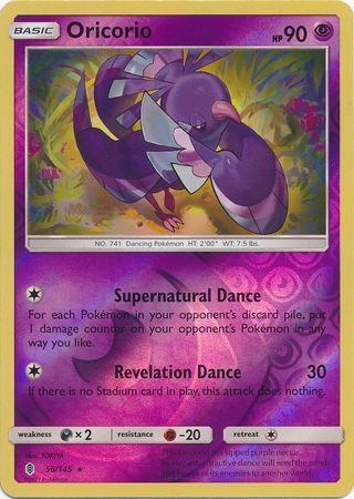 Guardians Rising 056/145 Oricorio (Reverse Holo)