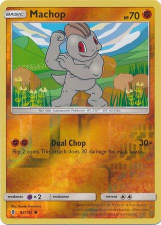 Guardians Rising 062/145 Machop (Reverse Holo)