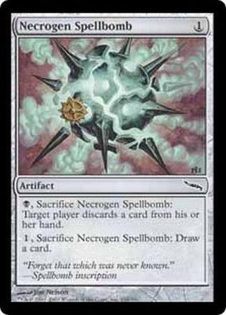 Mirrodin 216/306 Necrogen Spellbomb