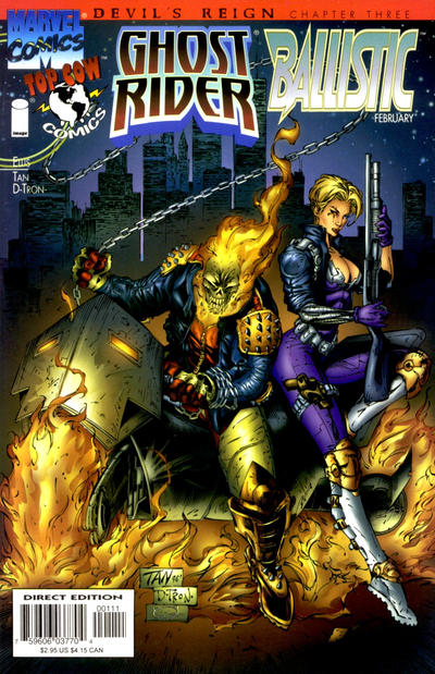 Devil's Reign #3 Ghost Rider Ballistic (1997)