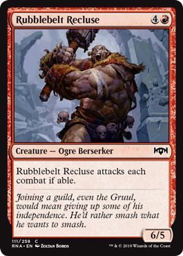 Ravnica Allegiance 111/259 Rubblebelt Recluse