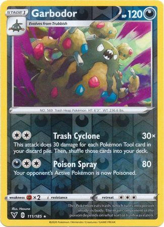 Vivid Voltage 111/185 Garbodor (Reverse Holo)