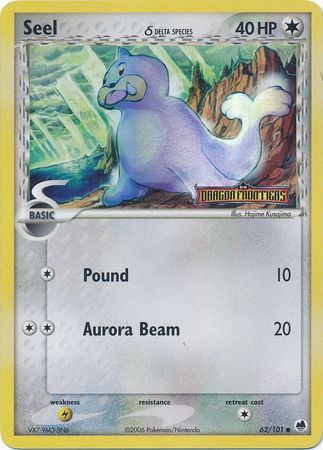 EX Dragon Frontiers 062/101 Seel (Reverse Holo)