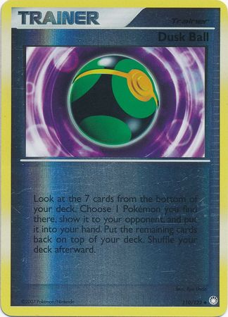 Mysterious Treasures 110/123 Dusk Ball (Reverse Holo)