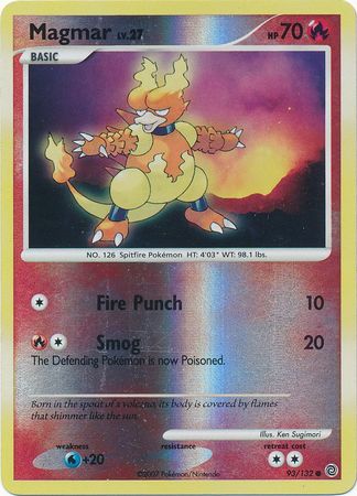 Secret Wonders 093/132 Magmar (Reverse Holo)