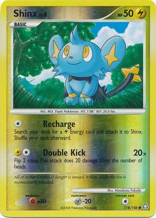 Legends Awakened 118/146 Shinx Lv. 6 (Reverse Holo)