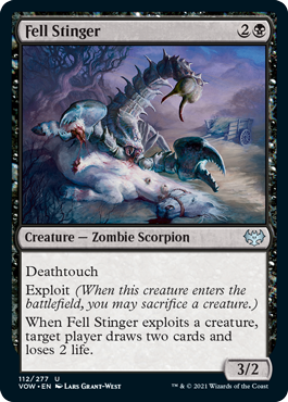 Innistrad: Crimson Vow 112/277 Fell Stinger